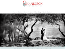 Tablet Screenshot of chameleonphotographix.com